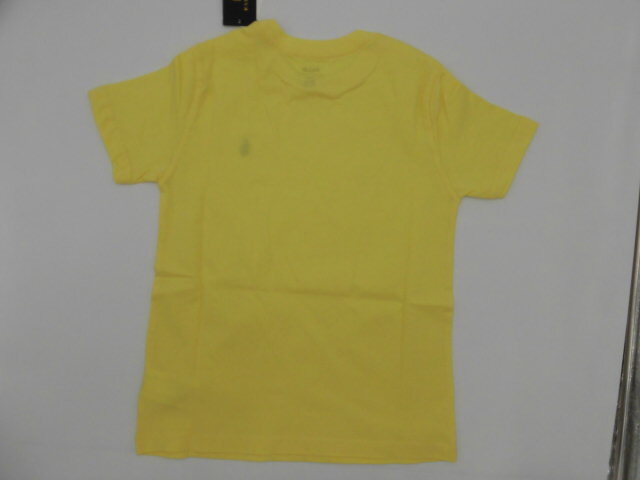 ★【新品】 ラルフローレン 半袖Tシャツ 黄色 クリーム 120★ の画像9