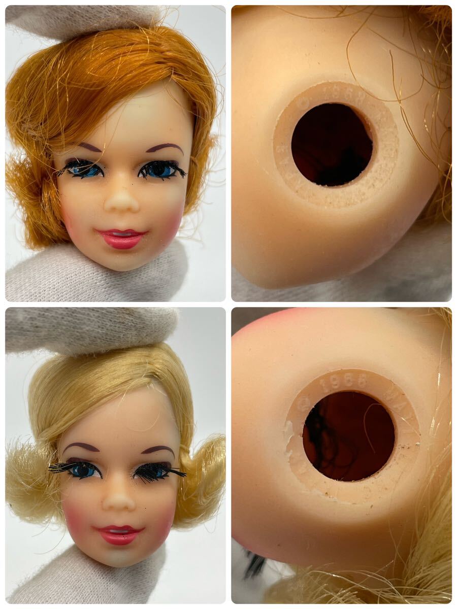 希少 バービー人形 1960年代 マテル社 日本製 1965年 1966年 1968年 ビンテージ レトロ 当時物_画像4