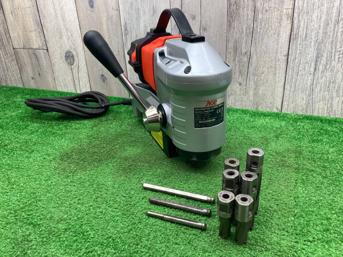 中古美品】◇タックス AGP 低丈型 マグネティック コアドリル 中古美品】◇タックス AGP 低丈型 マグネティック コアドリル