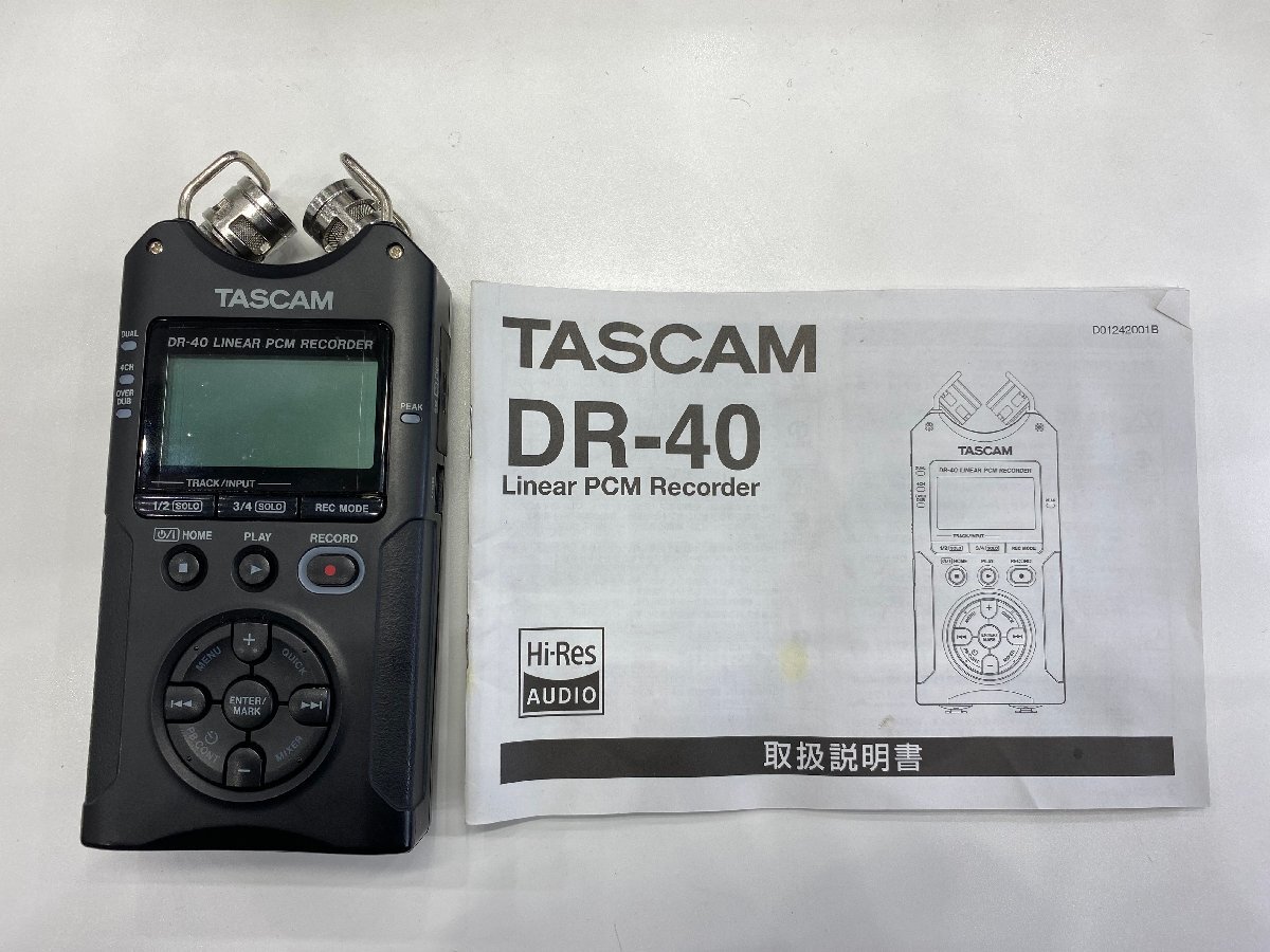 TASCAM DR-40 VER2-J 【No.1140】の画像7