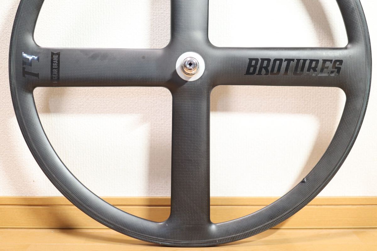 BROTURES T4 CARBON WHEEL 4 バトン フル カーボン ピスト BROTURES T4 CARBON WHEEL 4 バトン フル カーボン ピスト
