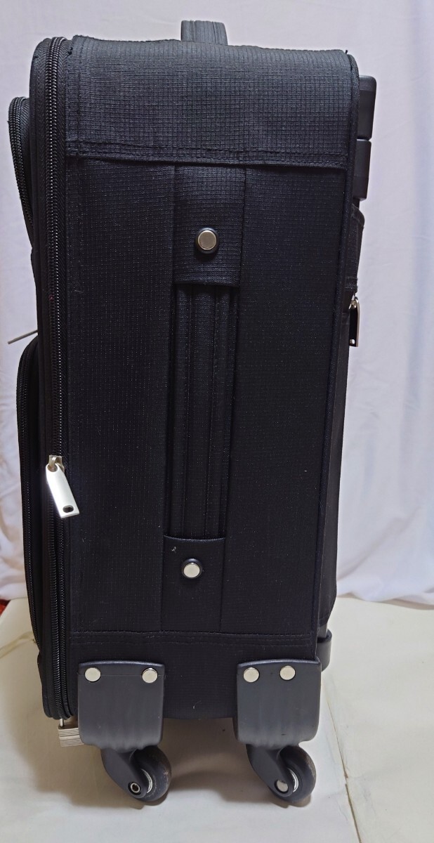 キャリーバッグ キャリーケース 旅行 出張 ブラック 黒 美品 スーツケース ビジネストラベルバック 出張_画像2