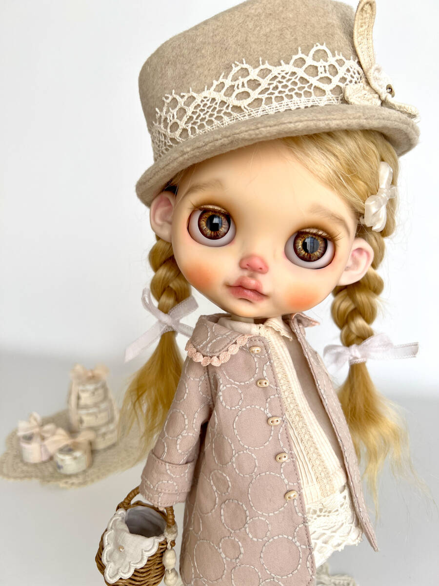 ＊ Lucalily ＊ dolls clothes ＊ Pink spring coat set ＊の画像1