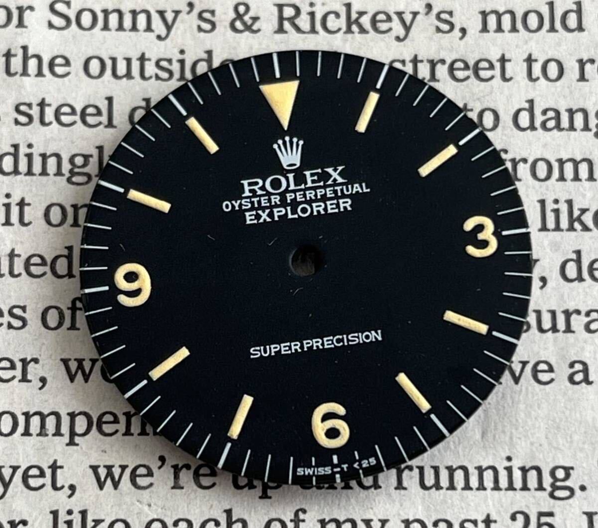 ROLEX Rolex Explorer dial 5500 face + 3 hands set 