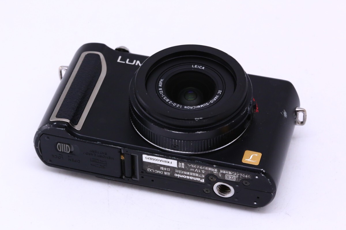 【特上美品】 パナソニック PANASONIC LUMIX DMC-LX3 コンパクトデジタルカメラ #12179の画像7