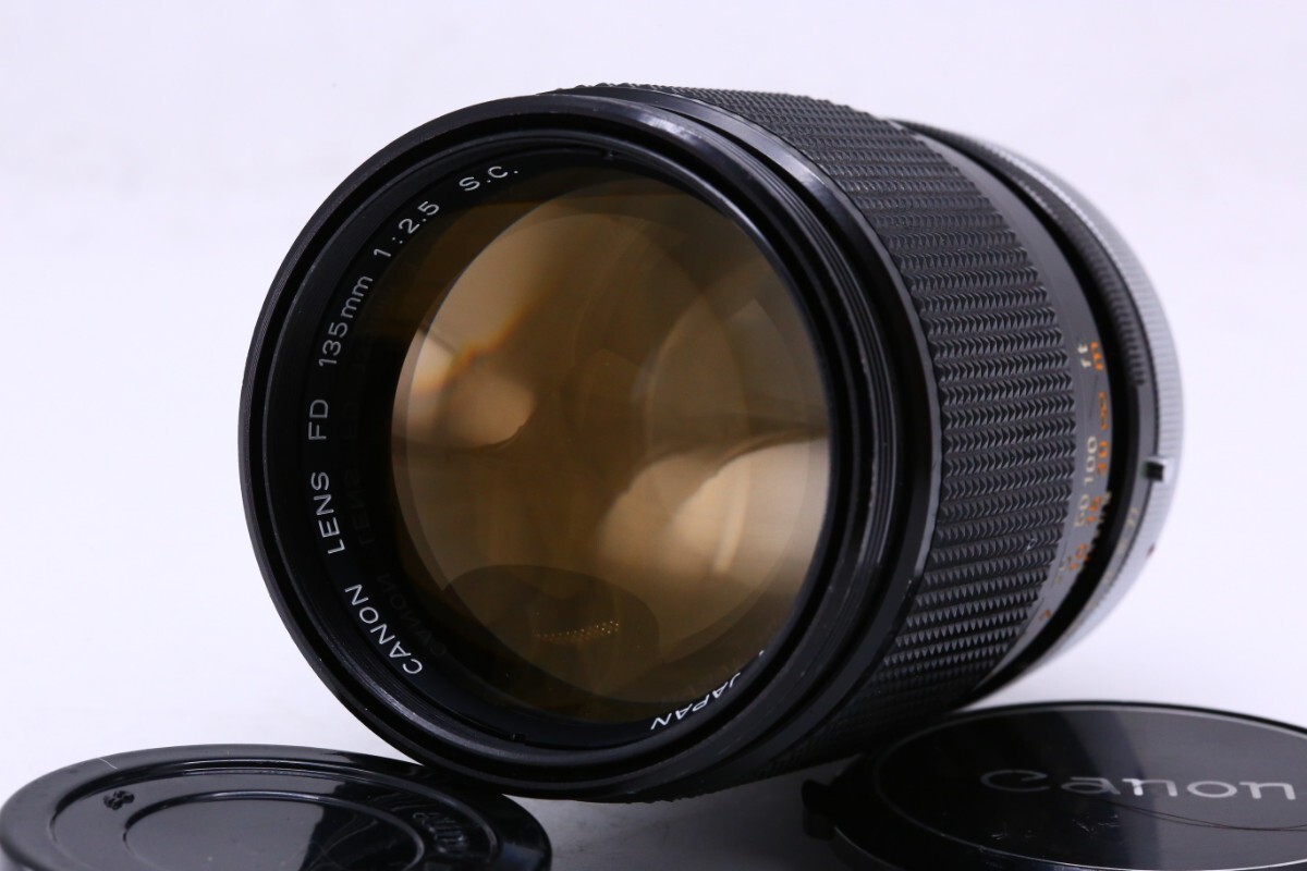 【極上品】キヤノン CANON FD 135mm F2.5 S.C. #12281_画像1