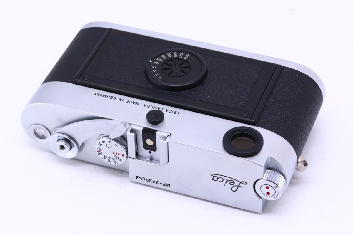 【未使用級美品】LEICA ライカ MP 0.85 シルバークローム ボディ #12292の画像10