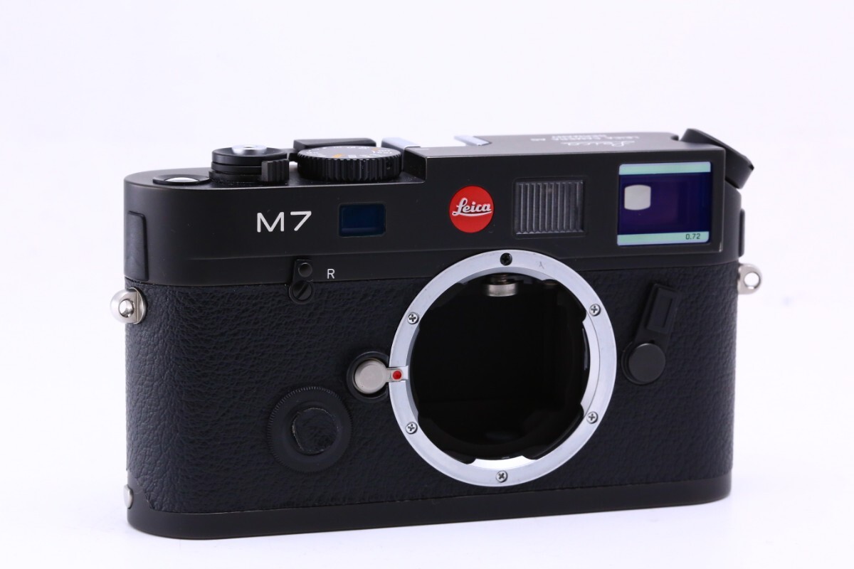 【美品】 ライカ Leica M7 Engrave 0.72 ボディ ブラック #12293の画像3