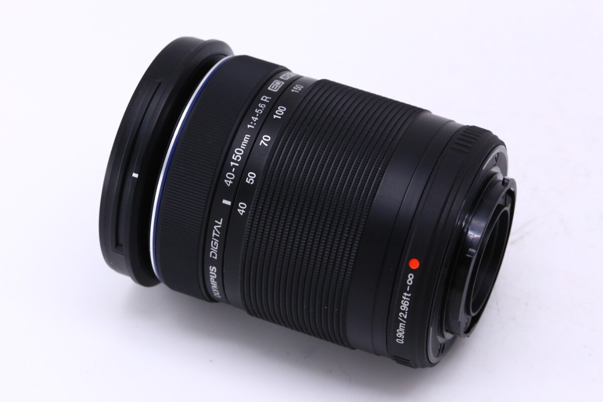 【超美品】 OLYMPUS オリンパス M.ZUIKO DIGITAL ED 40-150mm F4.0-5.6 R ブラック ＃12289の画像7