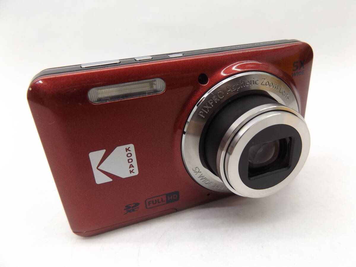 QFZ03211 ｜ デジカメ PIXPRO FZ55RD 中古美品 動作品 コダック Kodak デジタルカメラ ｜ 電池_画像2