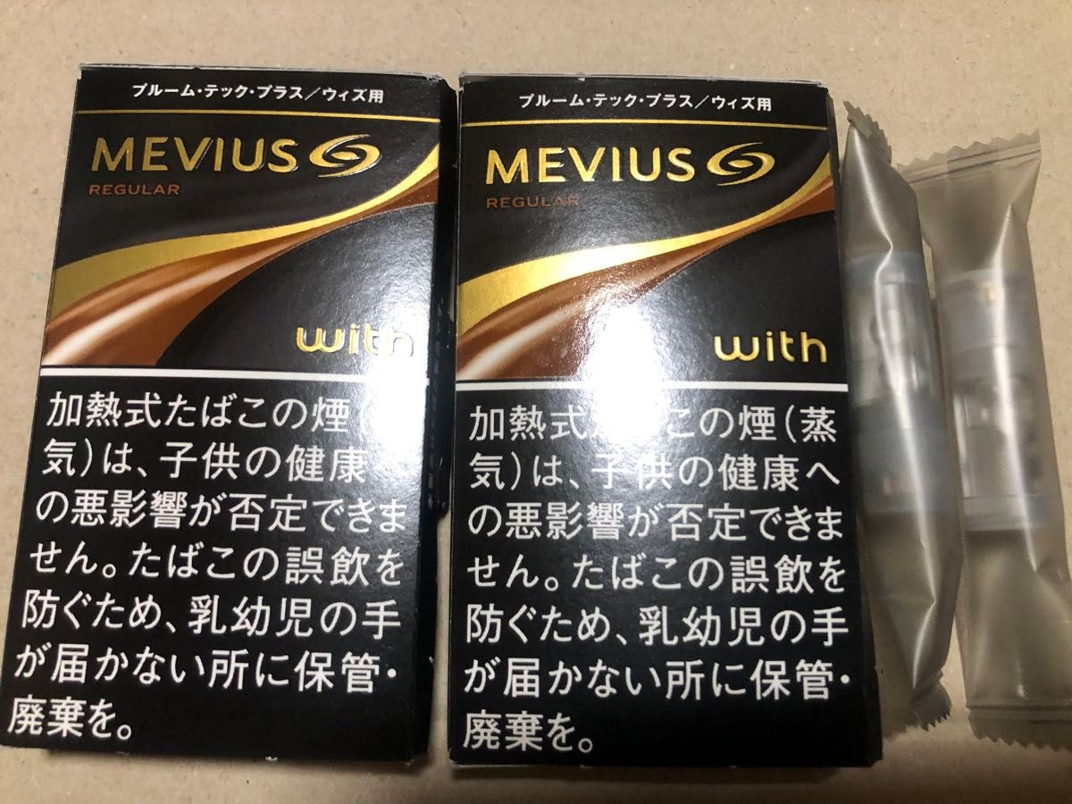 プルームテックプラスウィズ　カートリッジのみ 10本メビウスレギュラー