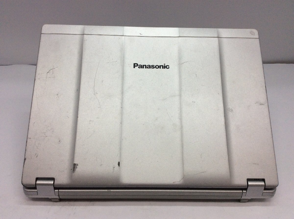 ジャンク/ Panasonic CF-SZ6RDQVS Intel Core i5-7300U メモリ8.19GB SSD256.06GB 【G19846】_天板に細かな傷、塗装はがれがあります