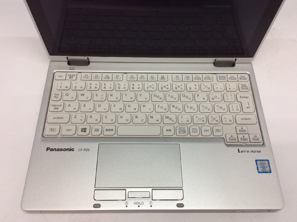 ジャンク/ Panasonic CF-RZ6RDRVS Intel Core i5-7Y57 メモリ8.19GB SSD256.06GB 【G20039】_画像4