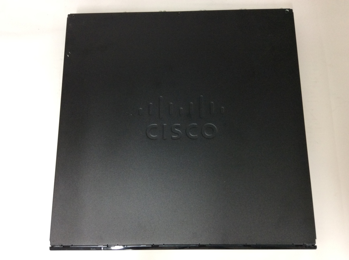 初期化済み CISCO CISCO2901/K9 Cisco2900シリーズ サービス統合型ルーター 搭載OS Version 15.4(3)M6a_写真は使いまわしております