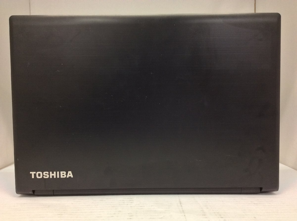 ジャンク/ TOSHIBA dynabook B65/DN PB6DNYB14LAFD1 Intel Core i3-8130U メモリ4.1GB ストレージ無し 【G20629】_天板にステッカーの跡と汚れがあります