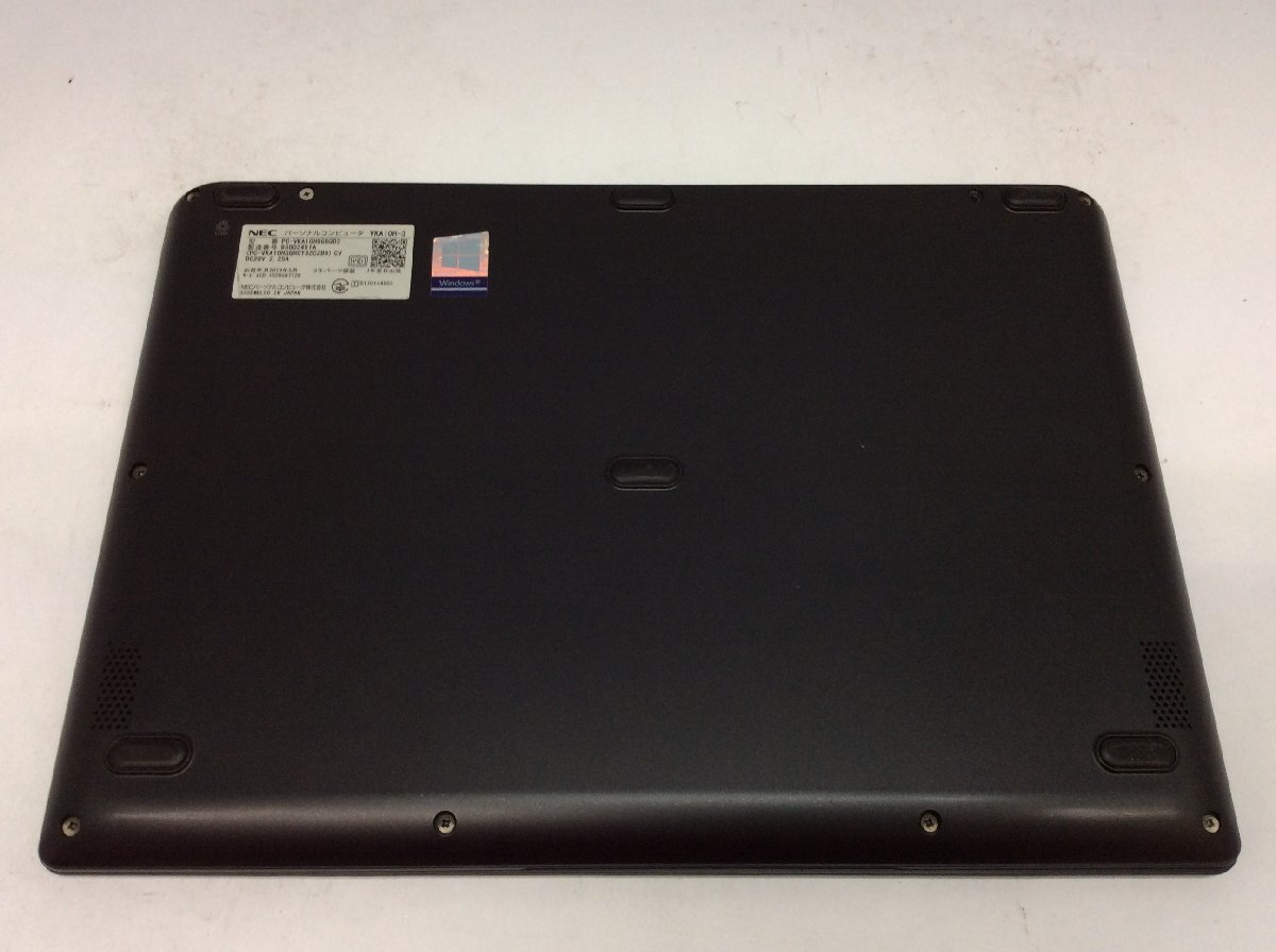 ジャンク/ NEC PC-VKA10HGG6QD3 Intel Core m3-7Y30 メモリ4.1GB SSD128.03GB 【G20666】_画像9