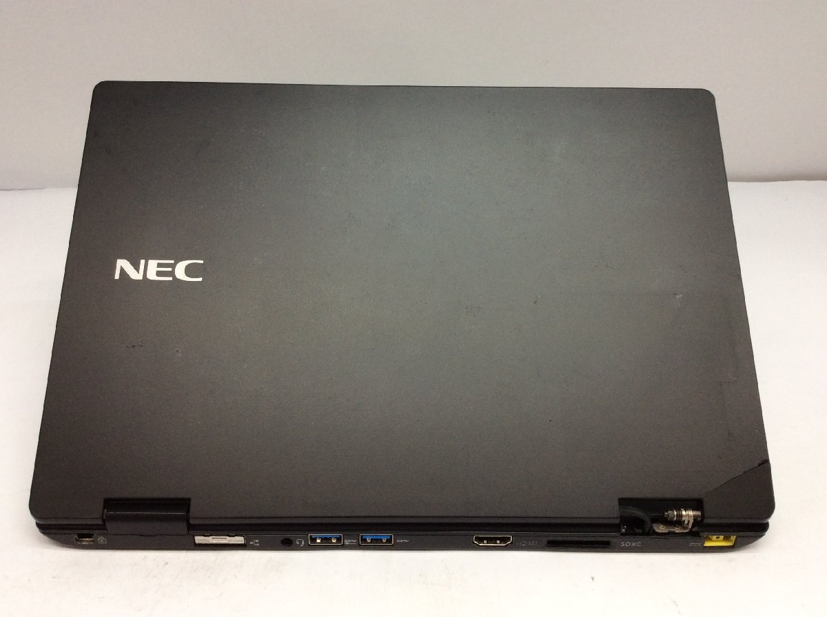 ジャンク/ NEC PC-VKA10HGG6QD3 Intel Core m3-7Y30 メモリ4.1GB SSD128.03GB 【G20666】_天板にシール跡があります