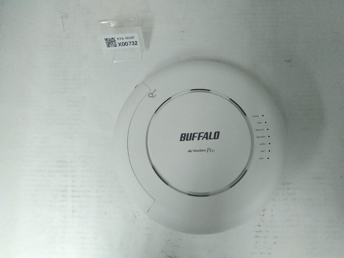 （訳あり）初期化済み BUFFALO 法人向け Wi-Fi5(11ac)対応 無線アクセスポイント WAPM-2133TR 搭載Firm Ver.1.19 ※AC、鍵なし_画像1