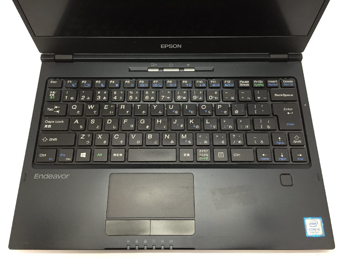 ジャンク/ EPSON Endeavor NA520E AP5U-000F-IH1 Intel Core i5-8265U メモリ8.19GB ストレージ無し 【G19953】_タッチパッドに塗装はがれがあります