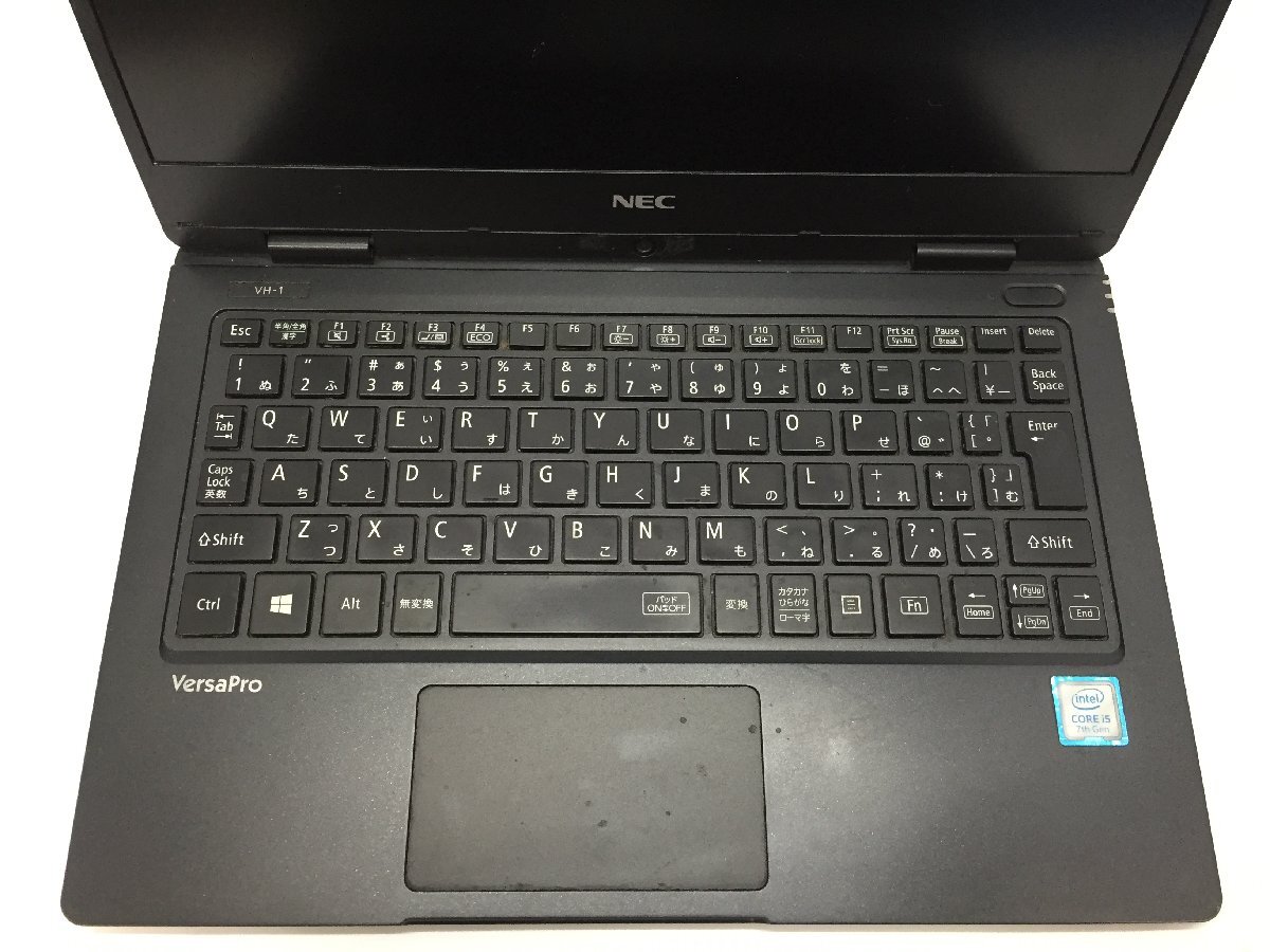 ジャンク/ NEC PC-VKT12HGX6UD1 Intel Core i5-7Y54 メモリ4.1GB SSD128.03GB 【G20164】_KBテカリ・文字消えがあります