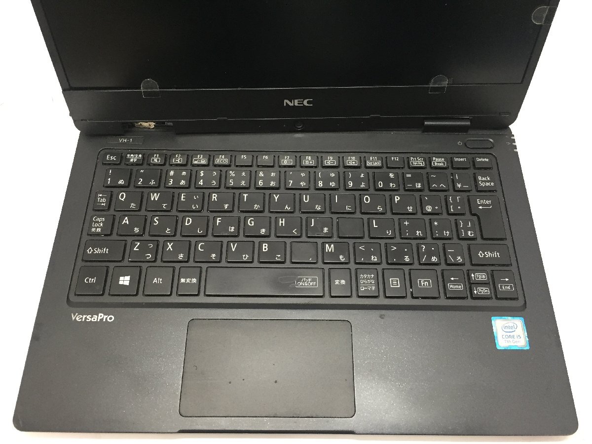 ジャンク/ NEC PC-VKT12HGX6UD1 Intel Core i5-7Y54 メモリ4.1GB SSD128.03GB 【G20186】_キーボードテカリ・文字消えがあります