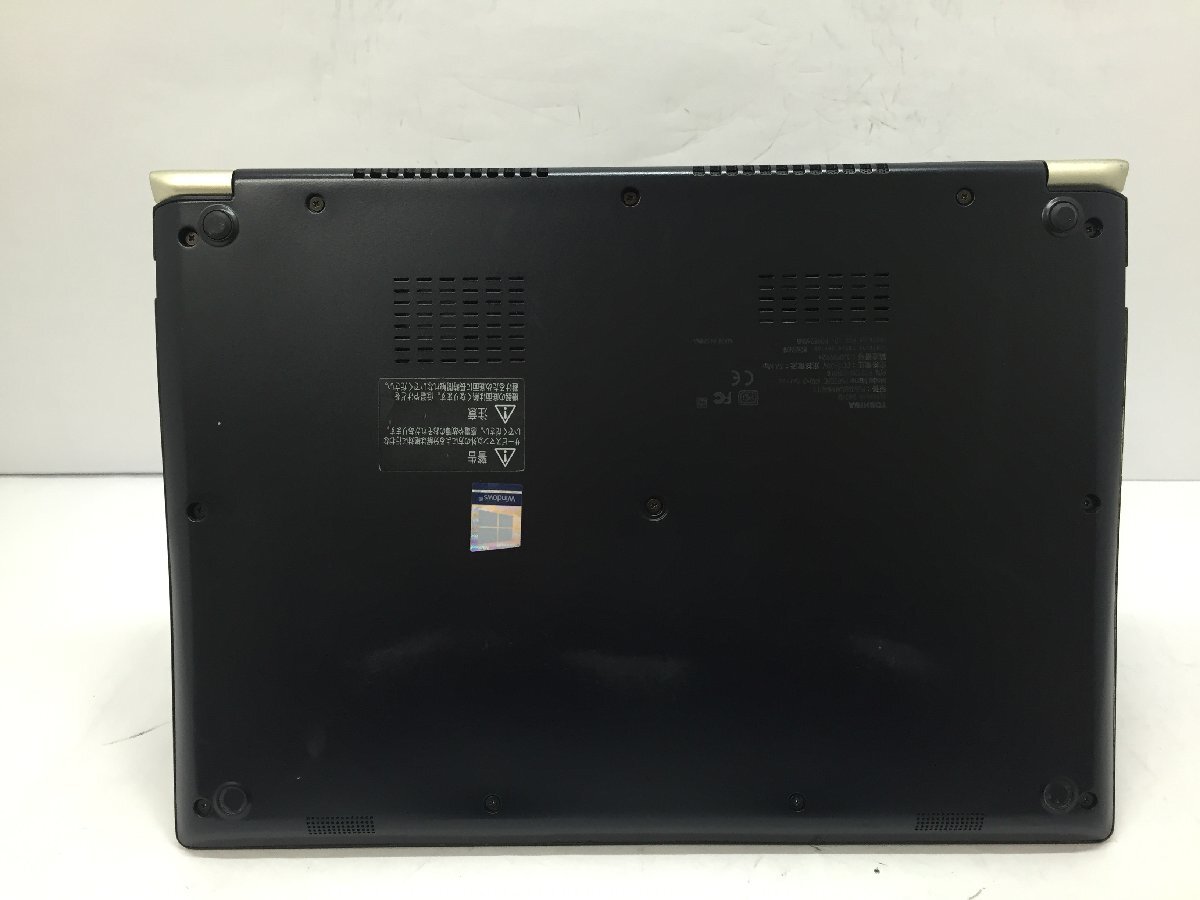 ジャンク/ TOSHIBA dynabook U63/D PU63DBCAUPBAD11 Intel Core i5-7300U メモリ8.19GB ストレージ無し 【G20218】_塗装はがれ・ゴム欠品・バッテリー膨張あり