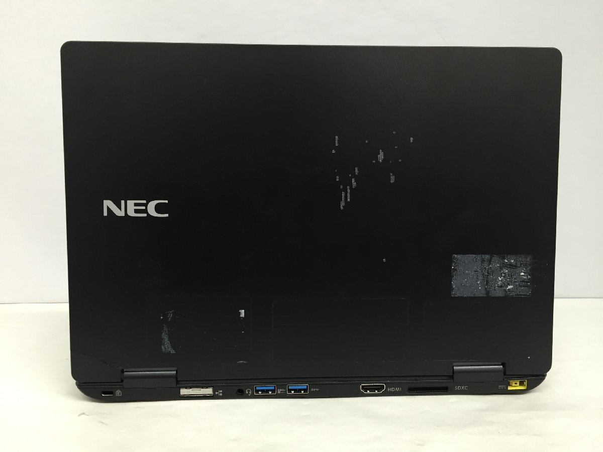 ジャンク/ NEC PC-VKT12HGX6UD1 Intel Core i5-7Y54 メモリ4.1GB SSD128.03GB 【G20313】_天板に分かりにくい傷・ステッカー跡あり