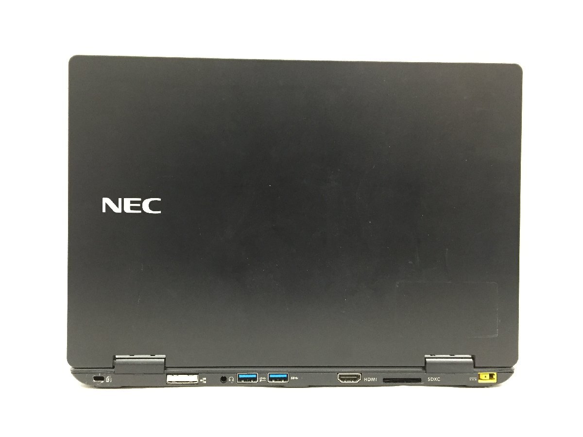 ジャンク/ NEC PC-VKA10HGG6QD3 Intel Core m3-7Y30 メモリ4.1GB SSD128.03GB 【G20572】_天板に傷・ステッカー跡があります