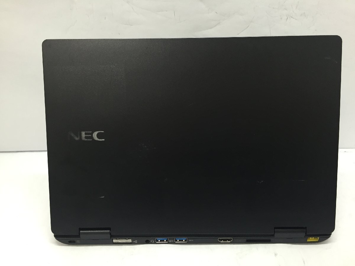 ジャンク/ NEC PC-VKT12HGX6UD1 Intel Core i5-7Y54 メモリ4.1GB SSD128.03GB 【G20650】_天板にキズ・文字消えがあります