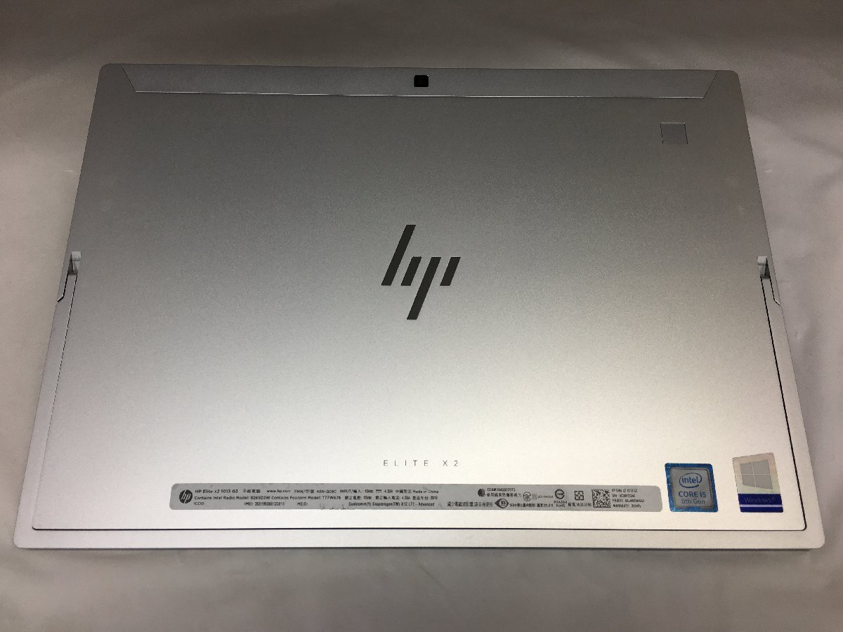 ジャンク/HP Elite x2 1013 G3/Core i5 8250U 1.60GHz/256GB/8GB/13インチ/Windows11 Pro/大容量メモリ/高解像度/第8世代/AC欠品の画像7