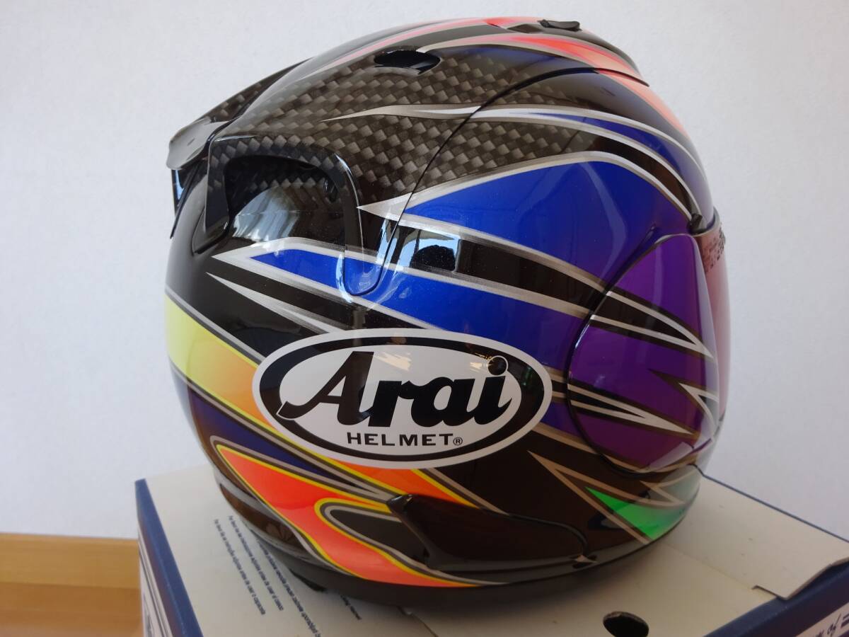 アライ Arai RX-7 RR5 SAKATA サカタ Lサイズ ミラーシールド付き_画像4