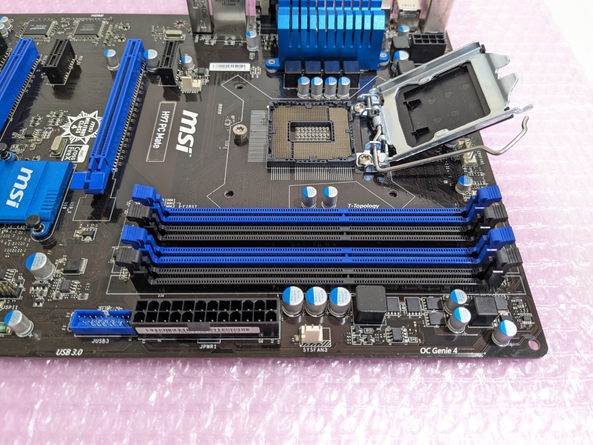 ■MSI H97 PC Mate マザーボード ATX LGA1150 DDR3 自作PCの画像4