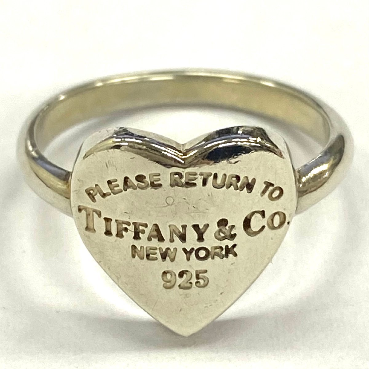 ◆ティファニー TIFFANY&Co.◆リターントゥ ハート リング シルバー SILVER925 サイズ約13号 内径約1.69cm レディース アクセサリー 指輪_画像2