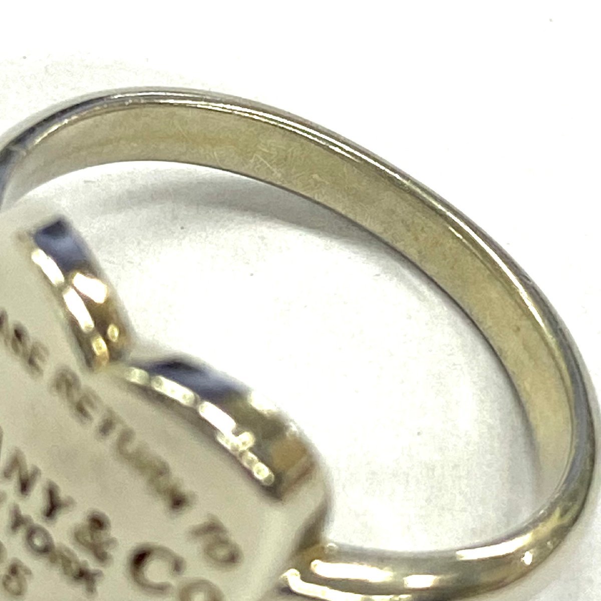 ◆ティファニー TIFFANY&Co.◆リターントゥ ハート リング シルバー SILVER925 サイズ約13号 内径約1.69cm レディース アクセサリー 指輪_画像9