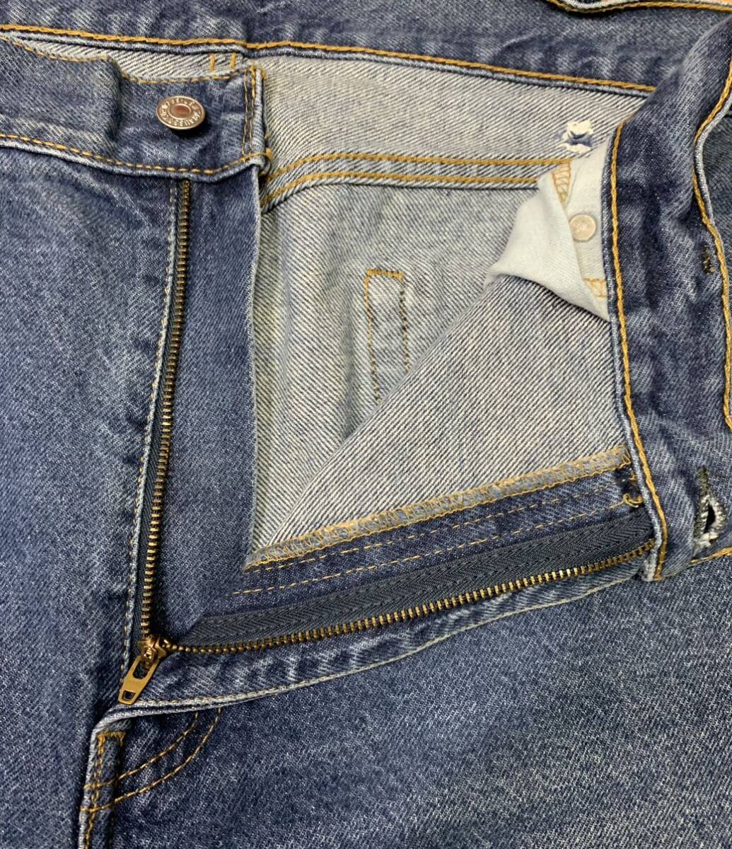 訳ありビッグサイズ■levi's リーバイス505ストレートジーンズ 稀少サイズ:W40☆BH-949_画像9