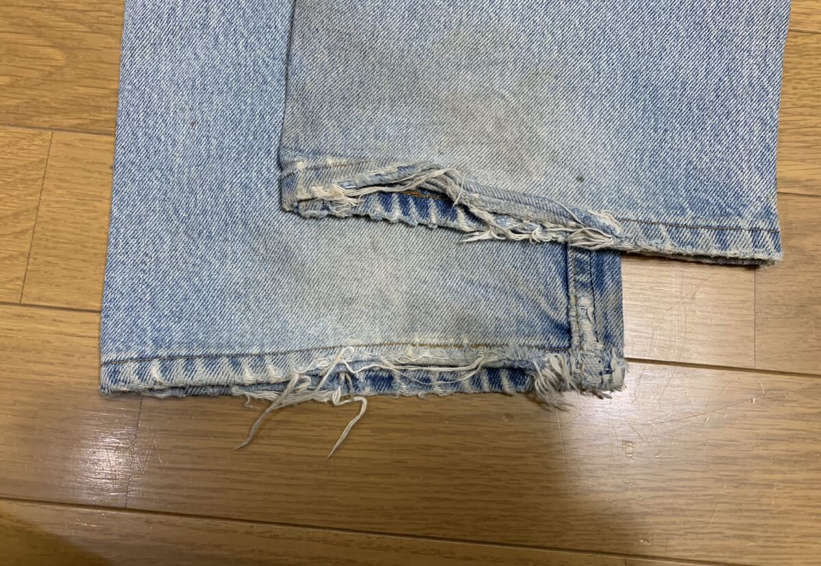 エルパソ工場製　ビッグサイズ！■Levi's リーバイス■90’s ストレートジーンズ 501 米国製:W35_画像7