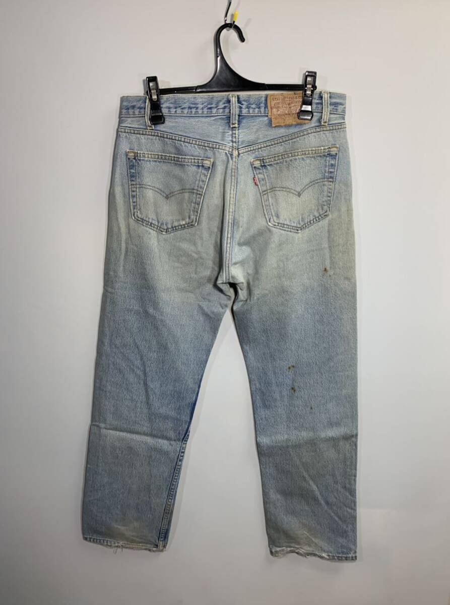 エルパソ工場製　ビッグサイズ！■Levi's リーバイス■90’s ストレートジーンズ 501 米国製:W35_画像2