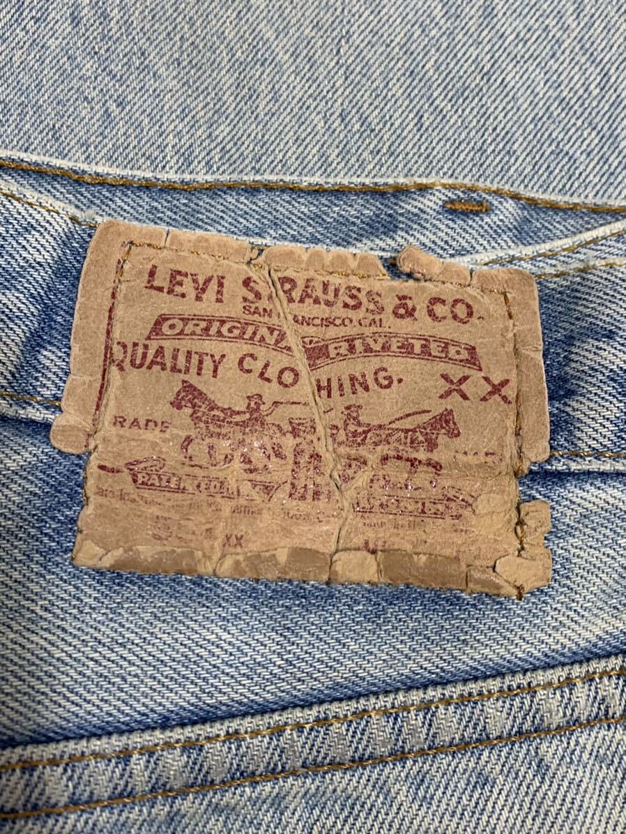 エルパソ工場製　ビッグサイズ！■Levi's リーバイス■90’s ストレートジーンズ 501 米国製:W35_画像4