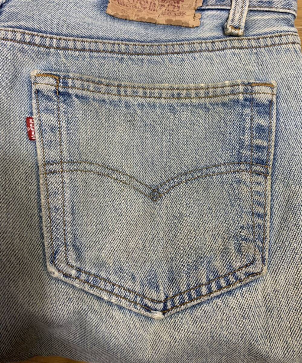 エルパソ工場製　ビッグサイズ！■Levi's リーバイス■90’s ストレートジーンズ 501 米国製:W35_画像5