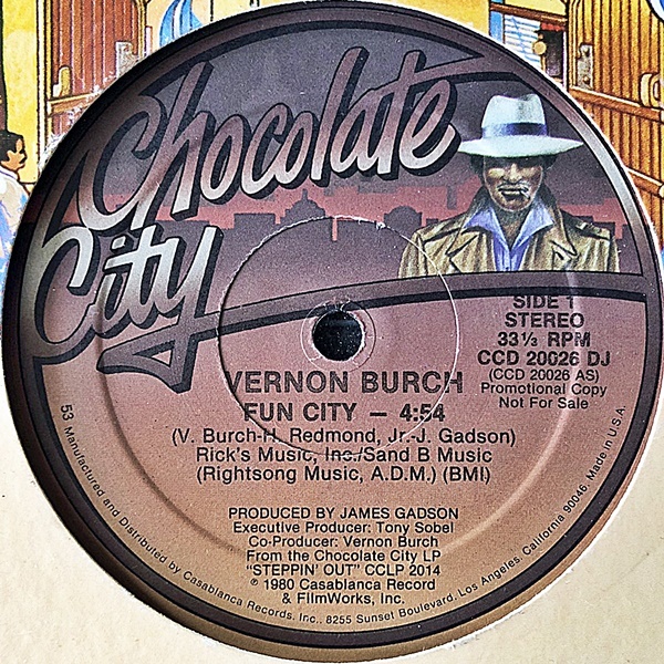 【Funk 12】Vernon Burch / Fun City_画像1
