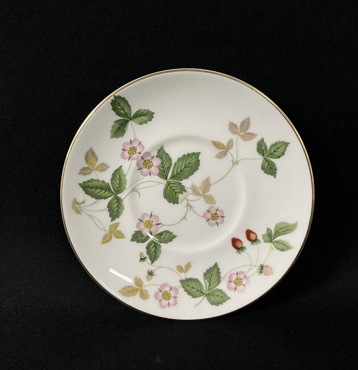 ウエッジウッド ワイルドストロベリー デミタス カップソーサー WEDGWOOD WILD STRAWBERRY R4406_画像9