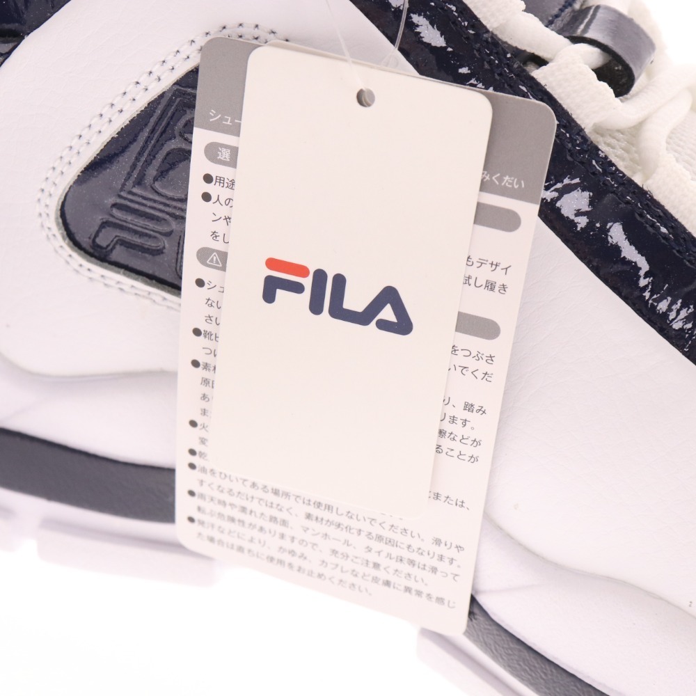 ■ FILA フィラ ハイカットスニーカー GRANT HILL II 1BM00569-125 シューズ 靴 メンズ 26.5cm ホワイト 箱付き 未使用の画像6