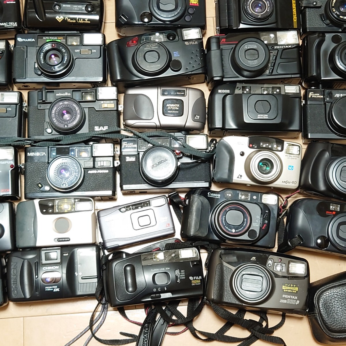 大5）１円〜　ジャンクカメラまとめ売り　大量セット Canon OLYMPUS PENTAX MINOLTA 富士フィルム　光学 コンパクトフィルムカメラ_画像10