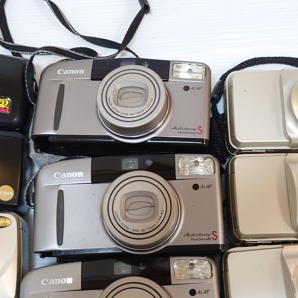 み2）１円〜 ジャンクカメラまとめ売り 光学 大量セット OLYMPUS Canon コンパクトデジタルカメラ フィルムカメラ ミュー オートボーイの画像5