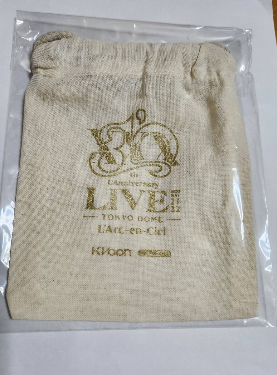 L'Arc~en~Ciel 30th L'Anniversary Live Blu-ray コットン巾着　ラルク_画像1