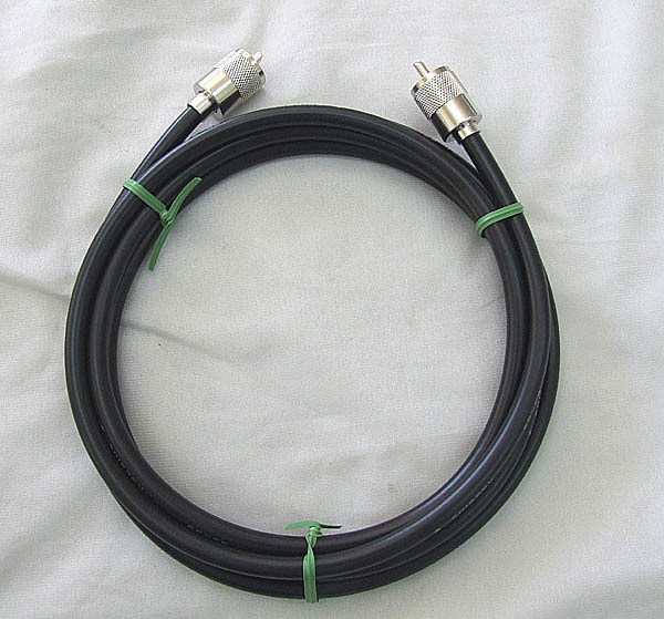 同軸ケーブル 5D-FB  5.0m  両端M型コネクタ付の画像1