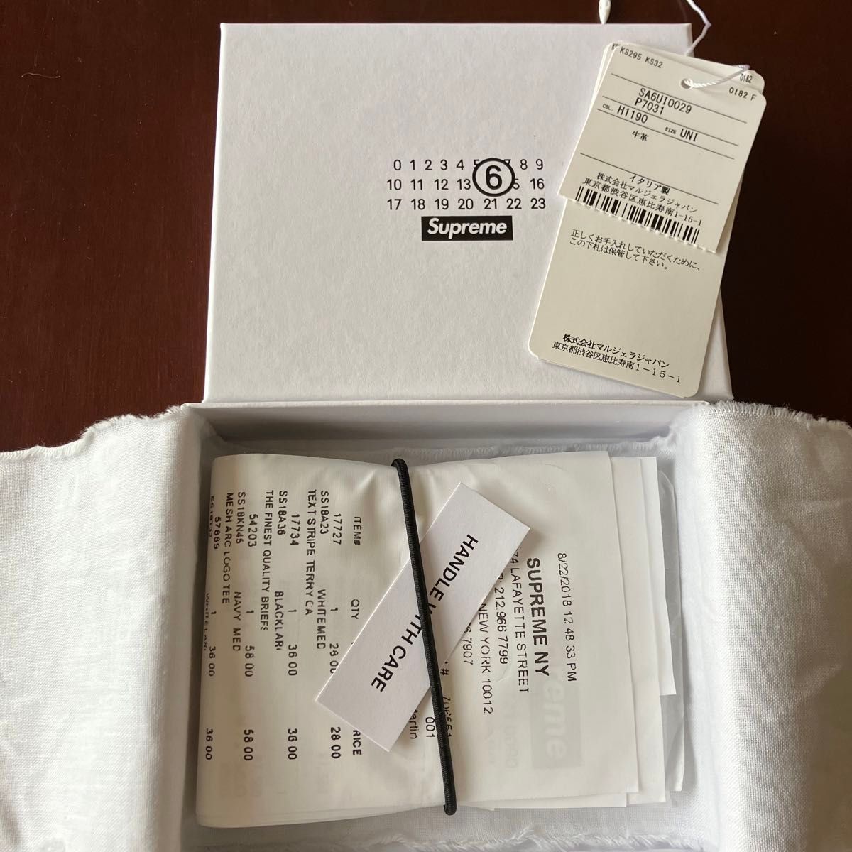 Supreme/MM6 Maison Margiela Receipt Wallet|Yahoo!フリマ(旧 Supreme/MM6 Maison Margiela Receipt Wallet|Yahoo!フリマ(旧