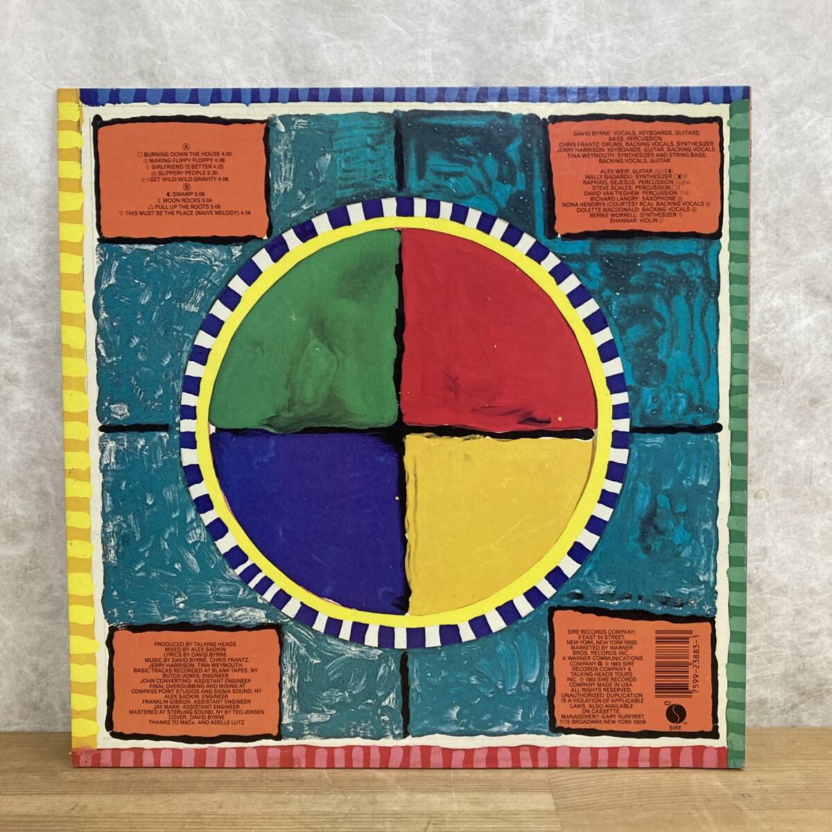 g43■【US盤/LP】Talking Heads トーキング・ヘッズ / Speaking In Tongues ● Sire / 1-23883 / デヴィッド・バーン / ロック 240321_画像2