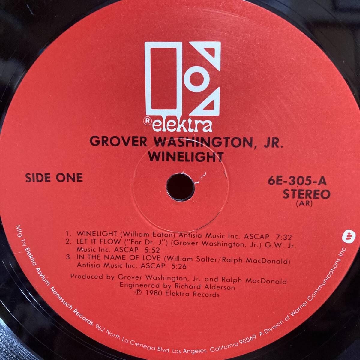 g63■【US盤/LP】Grover Washington, Jr. グローヴァー・ワシントン・Jr. / Winelight ● Elektra / 6E-305 / Bill Withers 240325_画像5