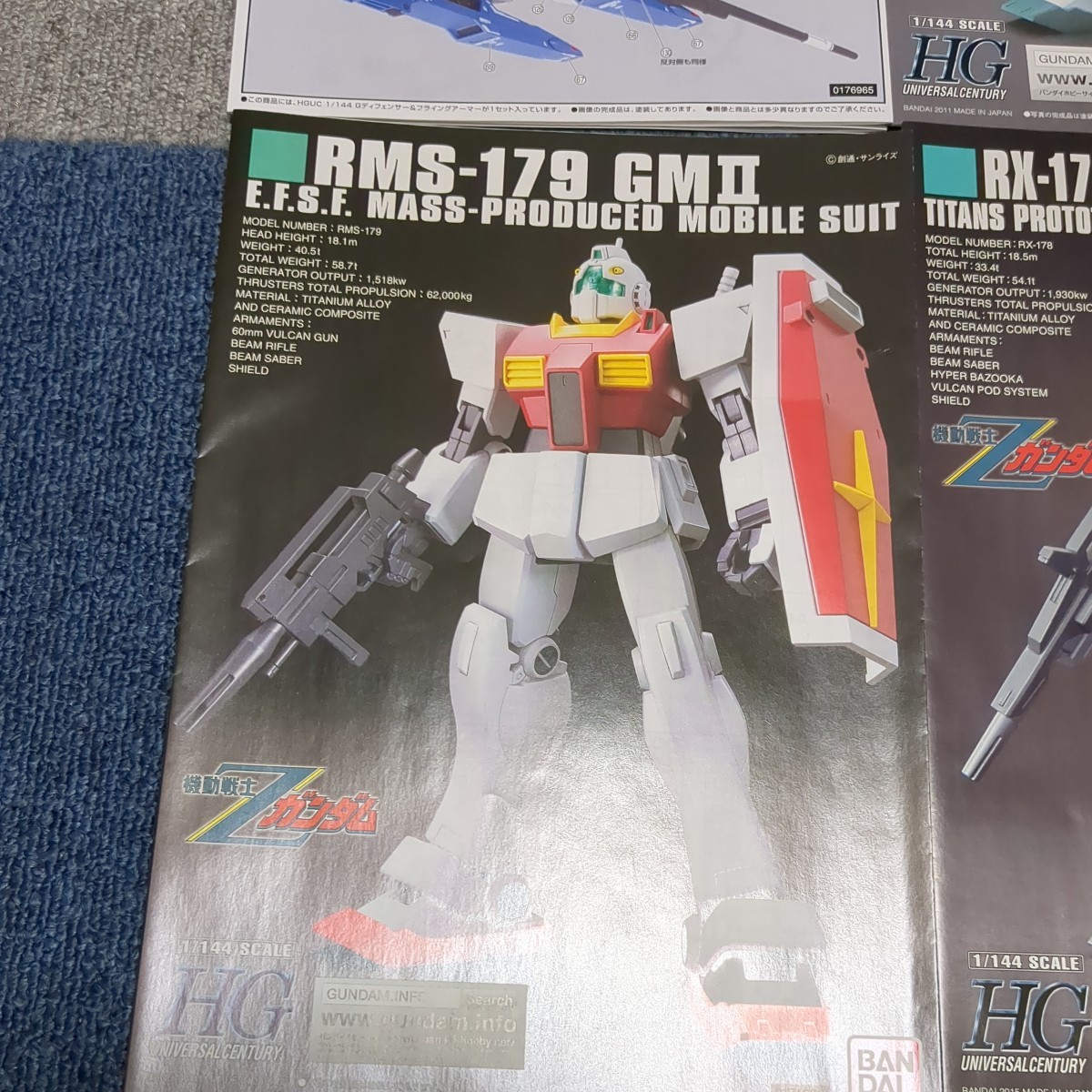  K 3/3 HG リバイブガンダムマークⅡ、ジムⅡ、ジムⅢ、Gディフェンサー、フライングアーマー プラモデル説明書 _画像2